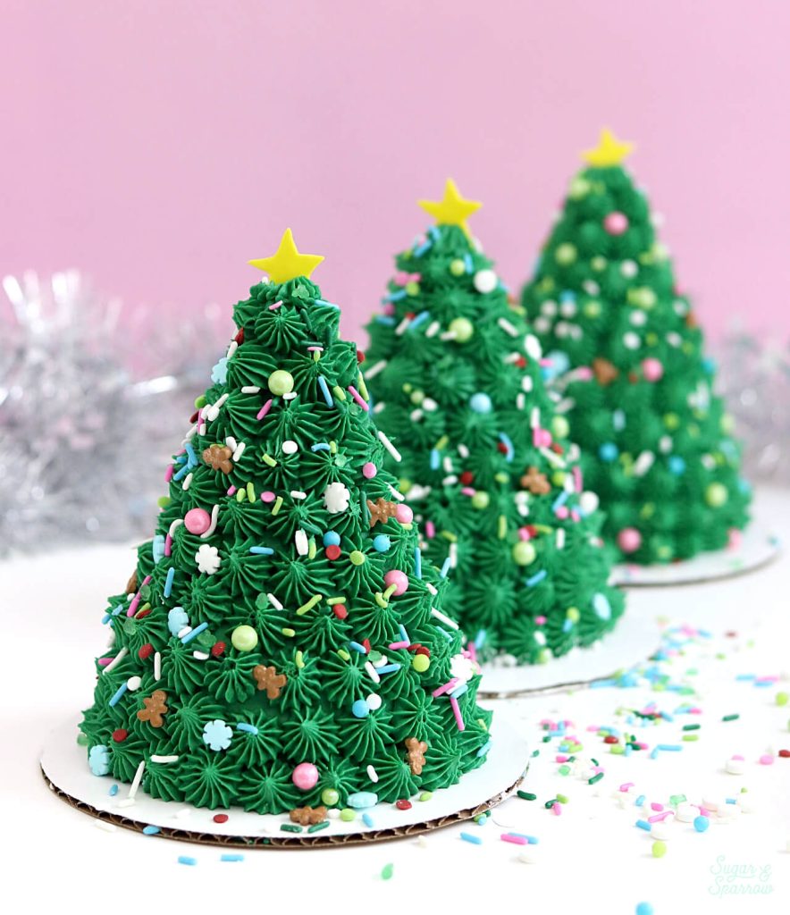Christmas Tree Cake 