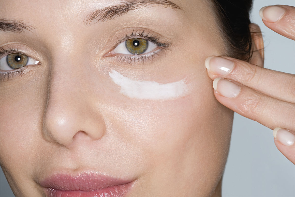 How to Apply Eye Cream at Night